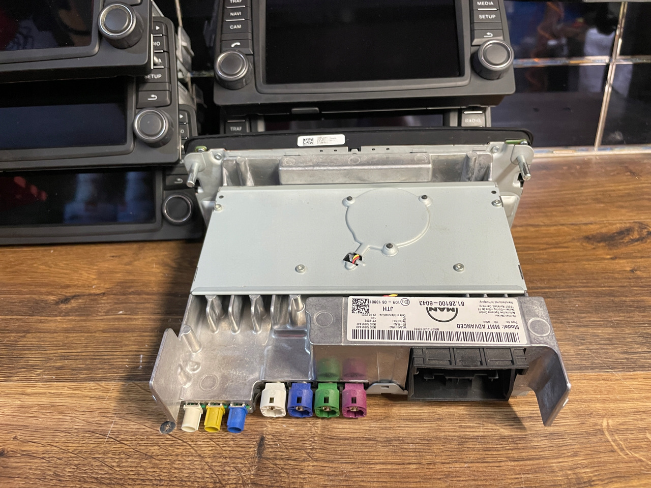 RADIO NAWIGACJA MAN TGS TGX EURO 6 81281006043 WYMIENIONY WYŚWIETLACZ - Navigation system for Truck: picture 5 RADIO NAWIGACJA MAN TGS TGX EURO 6 81281006043 WYMIENIONY WYŚWIETLACZ - Navigation system for Truck: picture 5