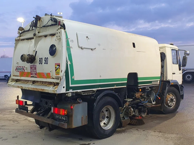 Road sweeper MAN LE 15.250 Eurovoirie Sweeper Manual Steelsuspension Euro 3 2007: picture 12