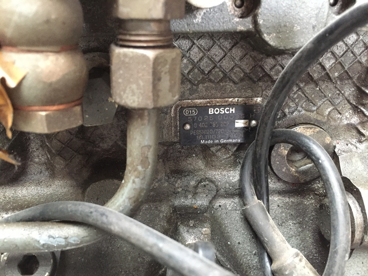 Gebrauchte Einspritzpumpe MAN, Bosch - Nr. : 0402 795 202, MAN 51.11103 - 7405 - Fuel pump for Truck: picture 4 Gebrauchte Einspritzpumpe MAN, Bosch - Nr. : 0402 795 202, MAN 51.11103 - 7405 - Fuel pump for Truck: picture 4