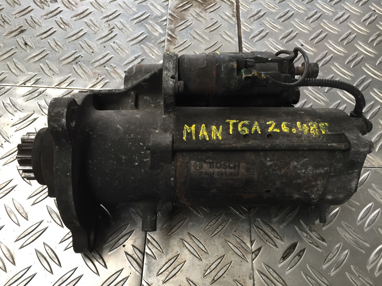 Gebrauchter Anlasser MB Sprinter 210, Motor Typ : OM 601, Artikel - Nr. : A 9999 9999 99 - Starter for Truck: picture 5 Gebrauchter Anlasser MB Sprinter 210, Motor Typ : OM 601, Artikel - Nr. : A 9999 9999 99 - Starter for Truck: picture 5