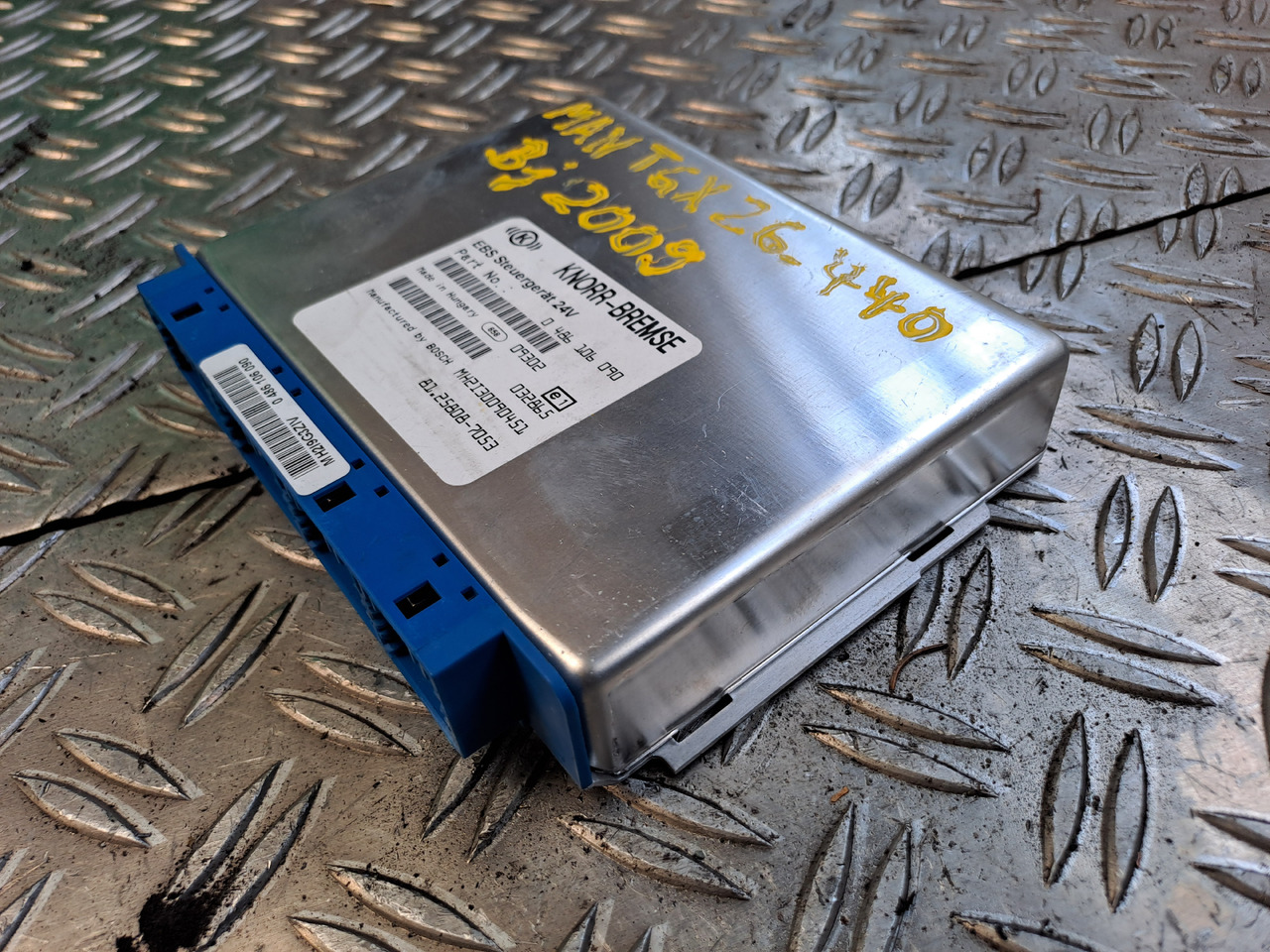 ECU for Truck Gebrauchtes MAN TGX 26.440 EBS 5 Steuergerät 24 V , Artikel - Nr.: 81.25808 - 7053: picture 7 ECU for Truck Gebrauchtes MAN TGX 26.440 EBS 5 Steuergerät 24 V , Artikel - Nr.: 81.25808 - 7053: picture 7