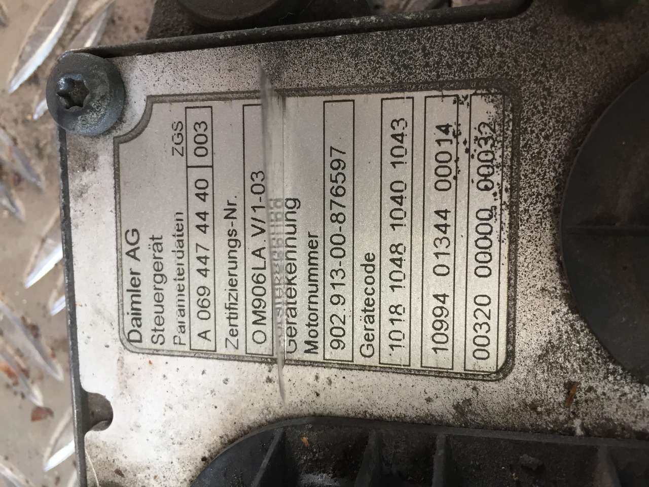 Gebrauchtes Motor - Steuergerät MB Axor 1824, Typ OM 906 LA, Euro 5, Artikel - Nr. : A 001 446 33 40 - ECU for Truck: picture 4 Gebrauchtes Motor - Steuergerät MB Axor 1824, Typ OM 906 LA, Euro 5, Artikel - Nr. : A 001 446 33 40 - ECU for Truck: picture 4