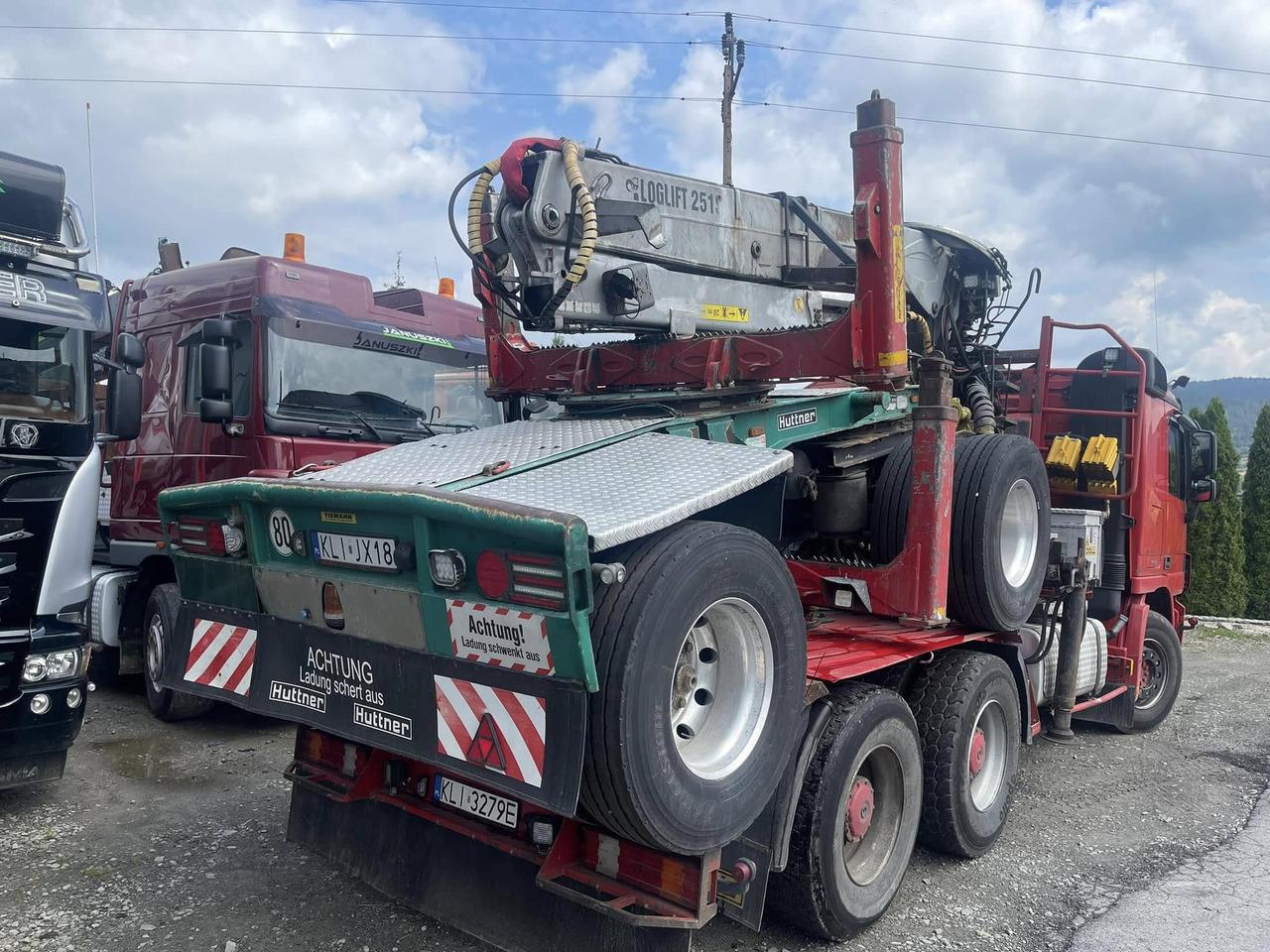 HUTTNER - Log truck, Crane truck: picture 1 HUTTNER - Log truck, Crane truck: picture 1