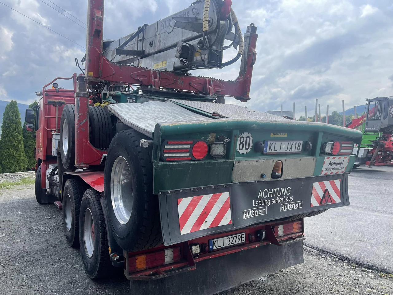 HUTTNER - Log truck, Crane truck: picture 3 HUTTNER - Log truck, Crane truck: picture 3