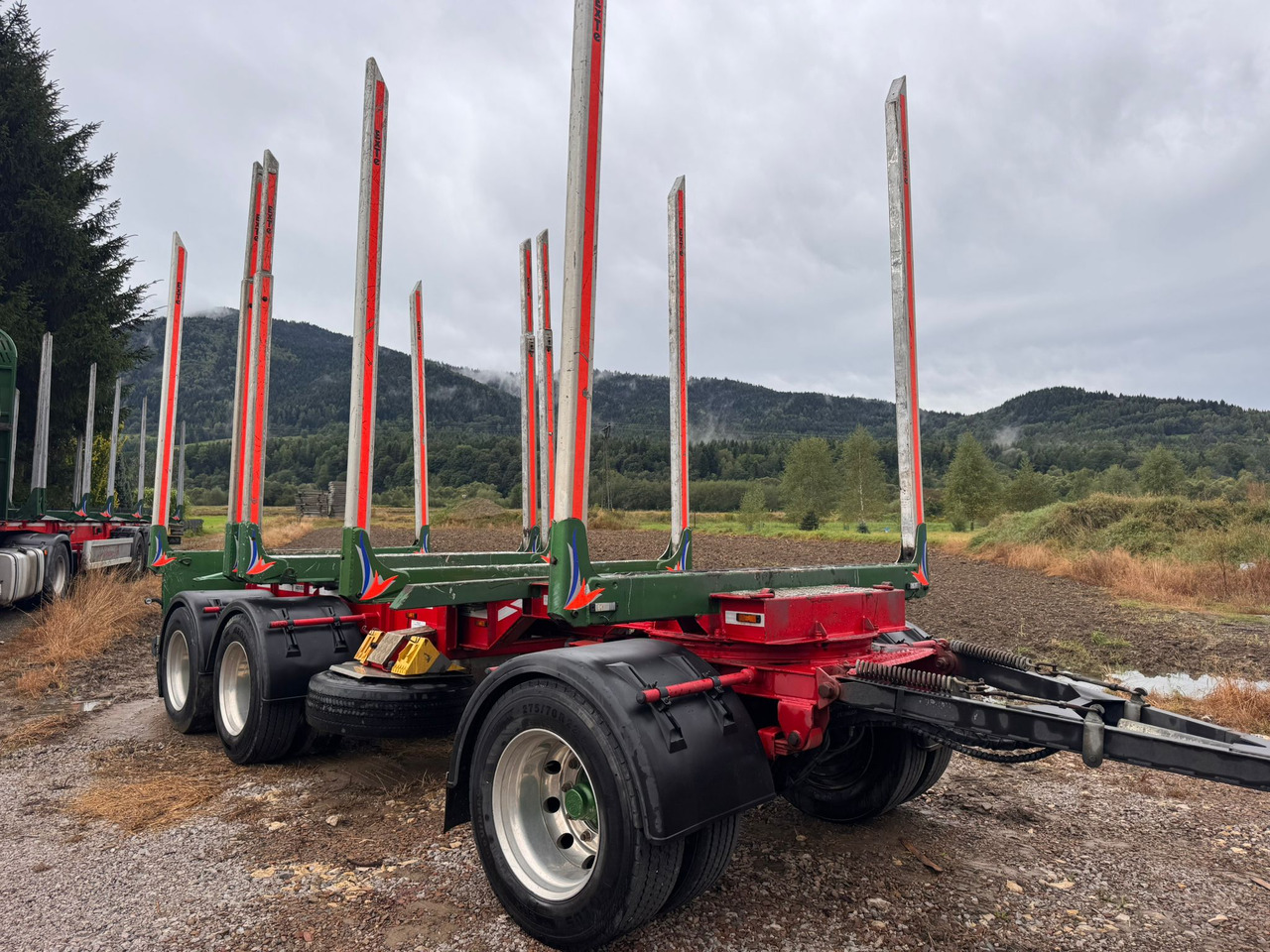 PRZYCZEPA - Log trailer: picture 2 PRZYCZEPA - Log trailer: picture 2