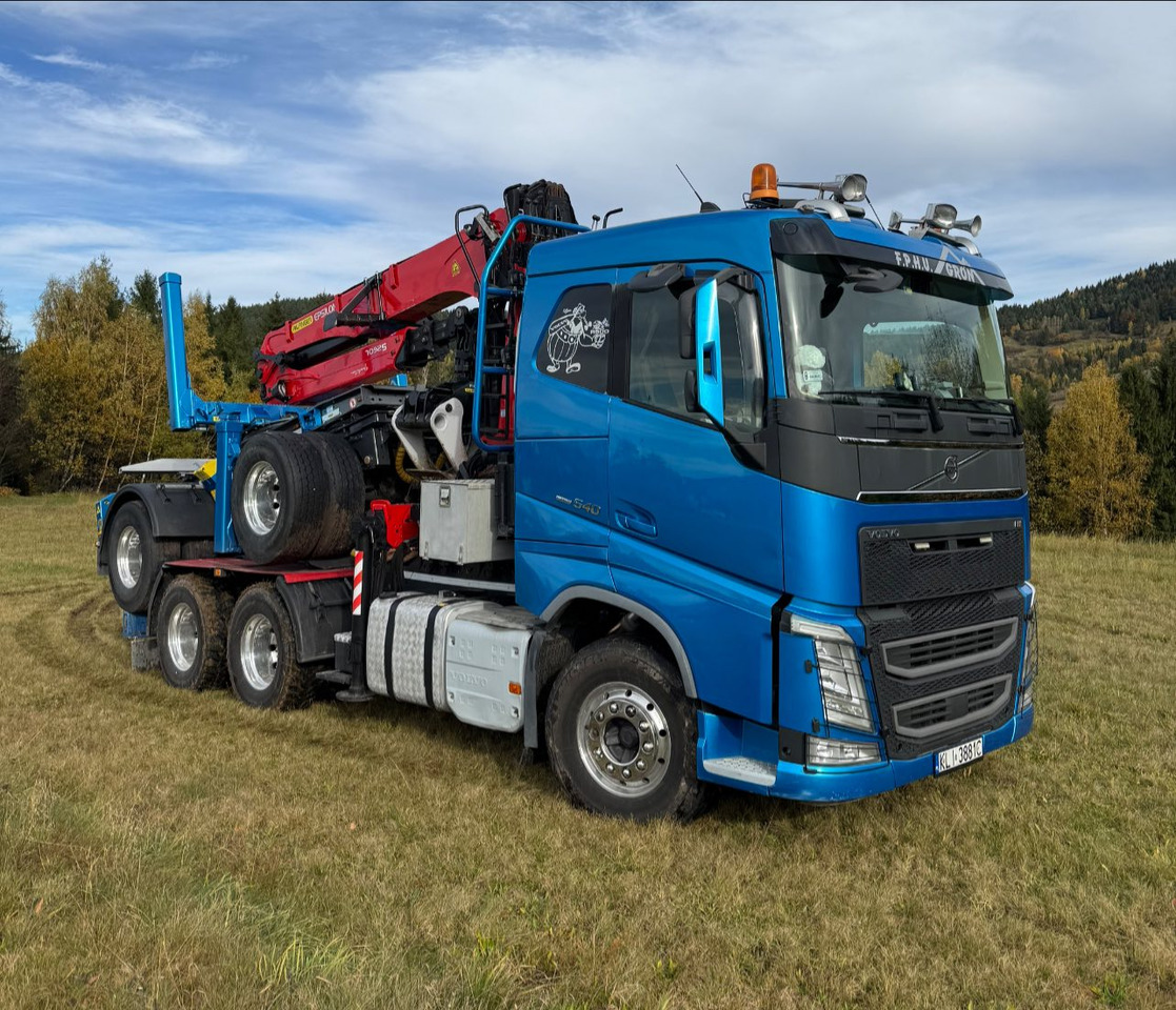 VOLVO FH540 - Log truck, Crane truck: picture 1 VOLVO FH540 - Log truck, Crane truck: picture 1