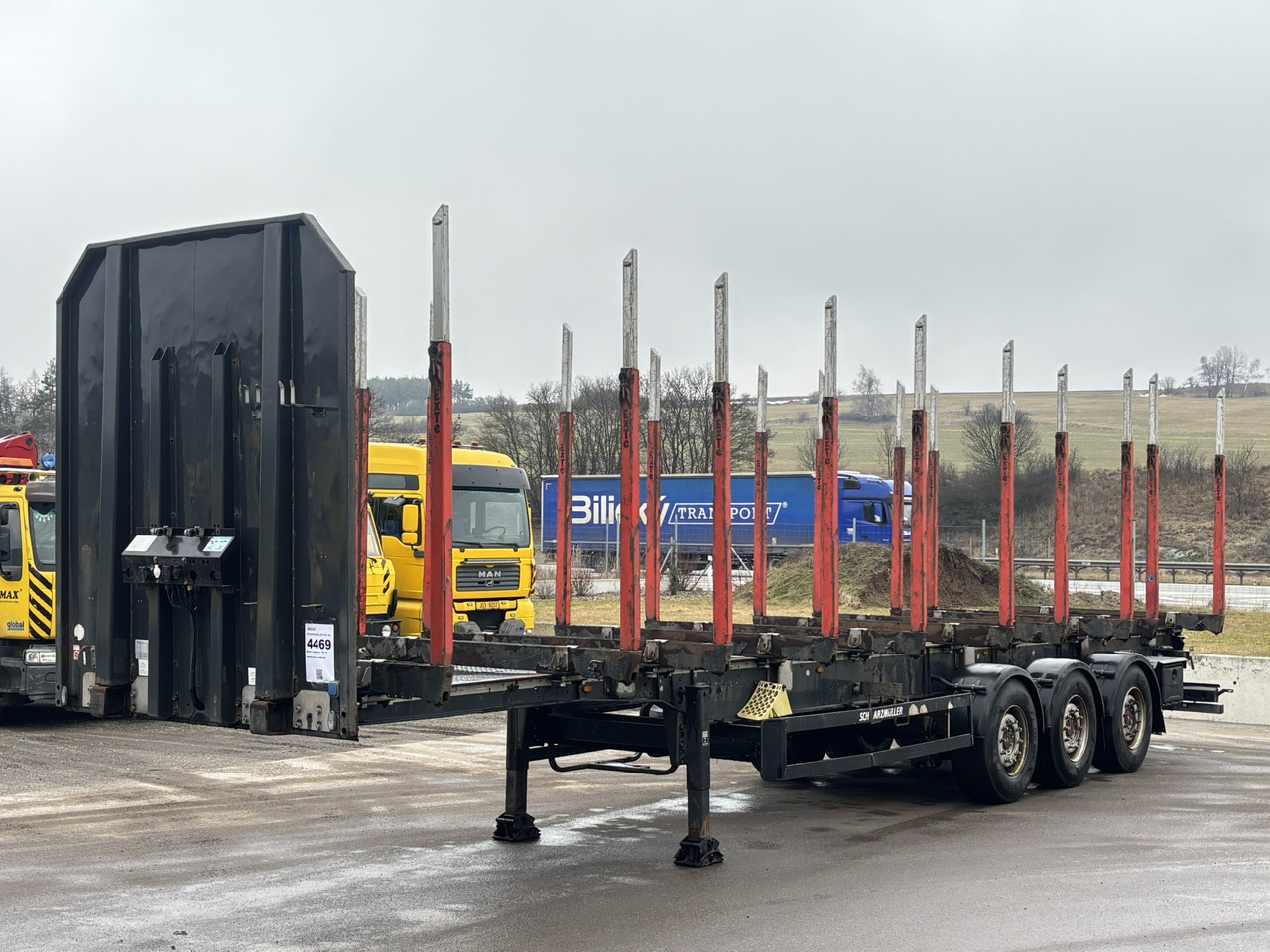SCHWARZMÜLLER RSA 3/E - Log semi-trailer: picture 1 SCHWARZMÜLLER RSA 3/E - Log semi-trailer: picture 1