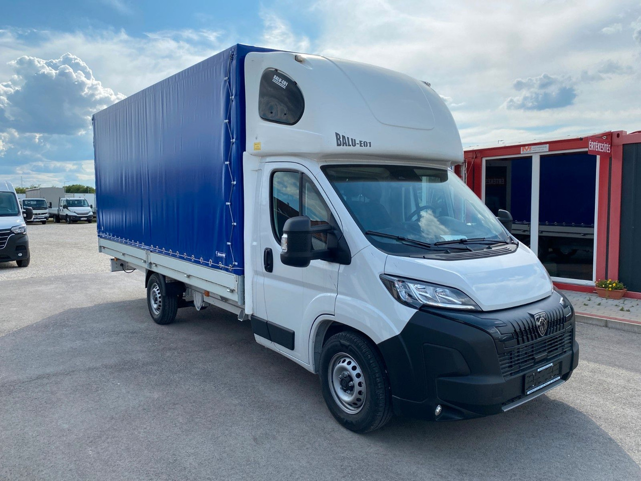 Curtain side van Peugeot BOXER CHC L4 HEAVY PRITSCHE+PLANE+SCHLAFKABINE: picture 8