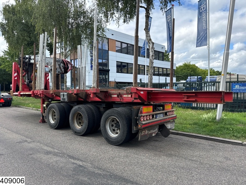 Billaud Chassis Wood transport, Jonsered, Extendable. - Log semi-trailer: picture 3 Billaud Chassis Wood transport, Jonsered, Extendable. - Log semi-trailer: picture 3