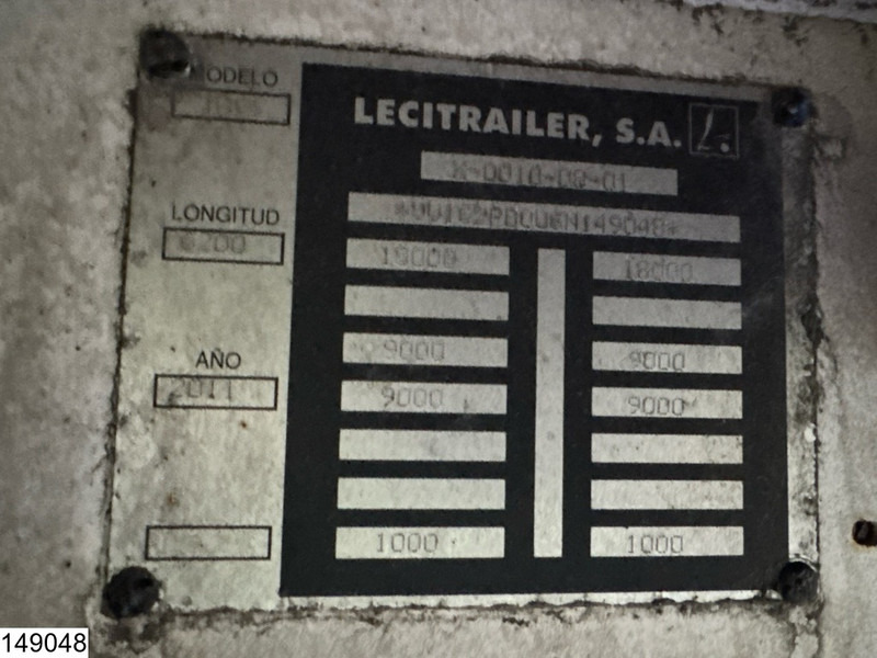 Lecitrailer Middenas - Dropside/ Flatbed trailer: picture 4 Lecitrailer Middenas - Dropside/ Flatbed trailer: picture 4