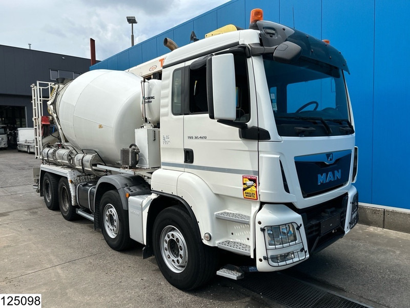 MAN TGS 32 420 8X4, EURO 6, Stetter - Concrete mixer truck: picture 4 MAN TGS 32 420 8X4, EURO 6, Stetter - Concrete mixer truck: picture 4