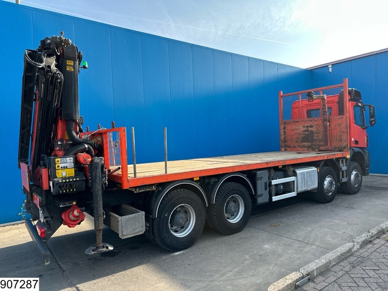 Mercedes-Benz Arocs 3240 8X4, EURO 6, Steel suspension, Palfinger - Dropside/ Flatbed truck, Crane truck: picture 2 Mercedes-Benz Arocs 3240 8X4, EURO 6, Steel suspension, Palfinger - Dropside/ Flatbed truck, Crane truck: picture 2
