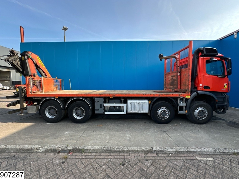Dropside/ Flatbed truck, Crane truck Mercedes-Benz Arocs 3240 8X4, EURO 6, Steel suspension, Palfinger: picture 16 Dropside/ Flatbed truck, Crane truck Mercedes-Benz Arocs 3240 8X4, EURO 6, Steel suspension, Palfinger: picture 16