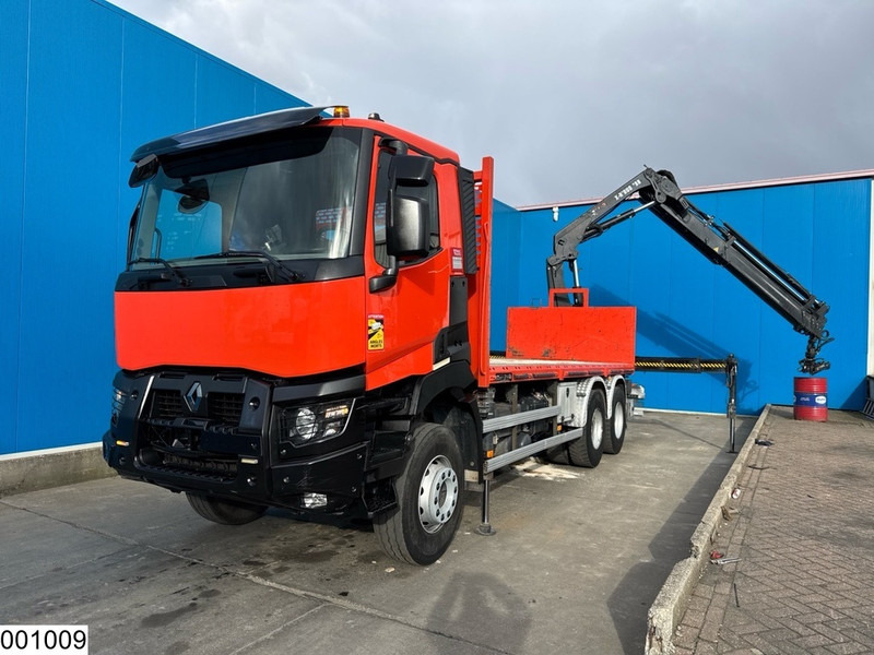 Renault C 380 6x4, EURO 6, Hiab, Remote - Dropside/ Flatbed truck, Crane truck: picture 3 Renault C 380 6x4, EURO 6, Hiab, Remote - Dropside/ Flatbed truck, Crane truck: picture 3