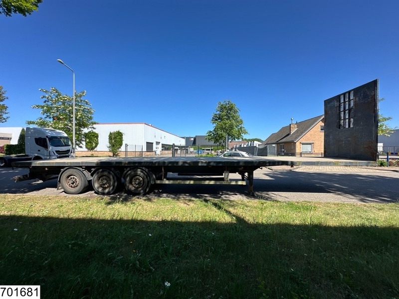 Dropside/ Flatbed semi-trailer Samro open laadbak: picture 7
