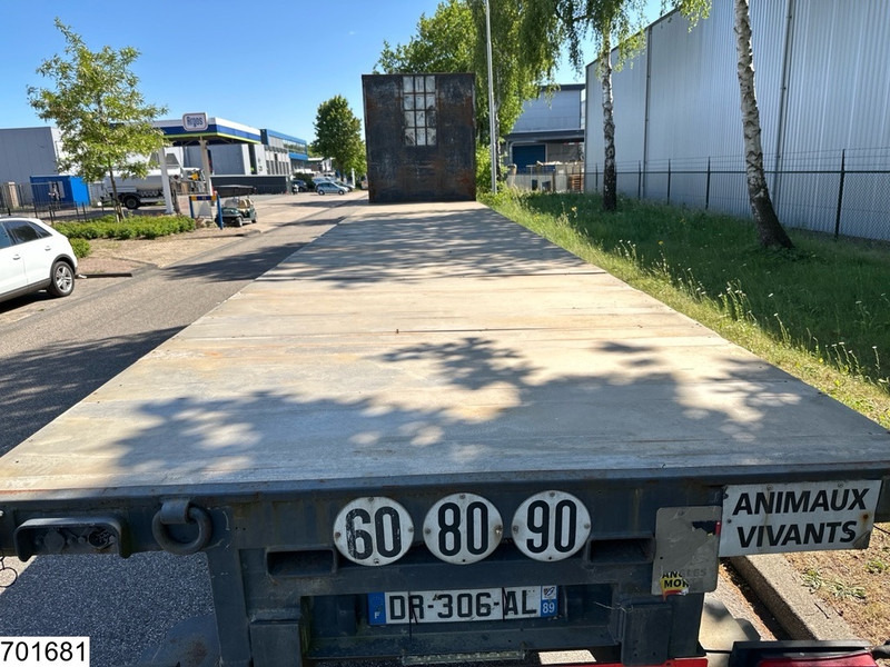Dropside/ Flatbed semi-trailer Samro open laadbak: picture 11