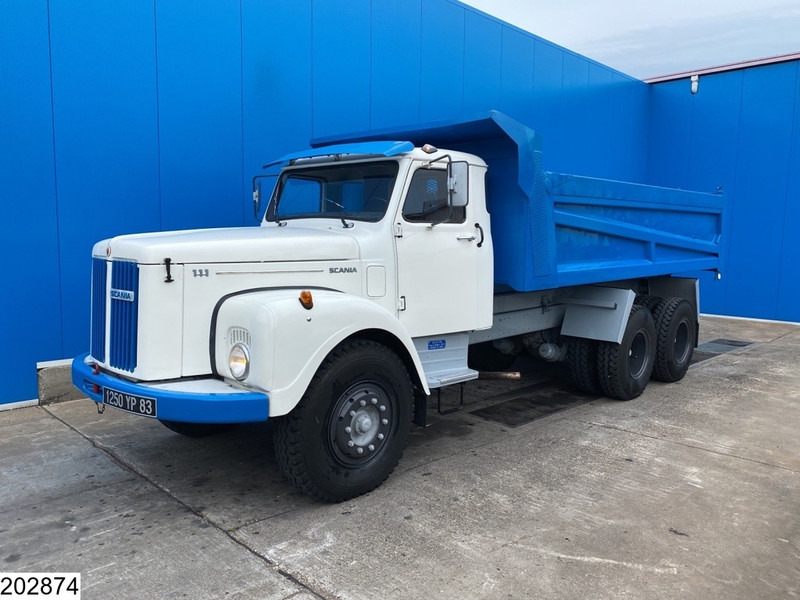 Tipper Scania 111 6x4, Torpedo, Manual, Steel Suspension: picture 7