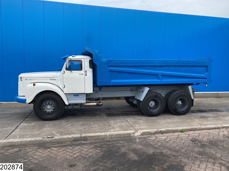 Tipper Scania 111 6x4, Torpedo, Manual, Steel Suspension: picture 14