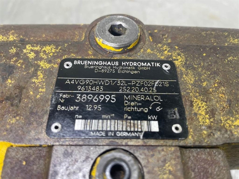 Brueninghaus Hydromatik A4VG90HWD1/32L-Drive pump/Fahrpumpe/Rijpomp - Hydraulics for Construction machinery: picture 4 Brueninghaus Hydromatik A4VG90HWD1/32L-Drive pump/Fahrpumpe/Rijpomp - Hydraulics for Construction machinery: picture 4