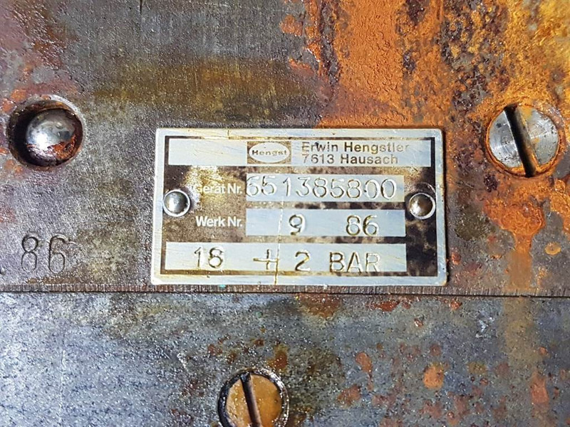 Kramer 312-Hengst 651385800-Valve/Ventile/Ventiel - Hydraulics for Construction machinery: picture 5 Kramer 312-Hengst 651385800-Valve/Ventile/Ventiel - Hydraulics for Construction machinery: picture 5