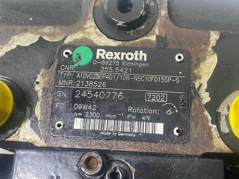 Rexroth A10VG28EP4D1/10R-Drive pump/Fahrpumpe/Rijpomp - Hydraulics for Construction machinery: picture 4 Rexroth A10VG28EP4D1/10R-Drive pump/Fahrpumpe/Rijpomp - Hydraulics for Construction machinery: picture 4