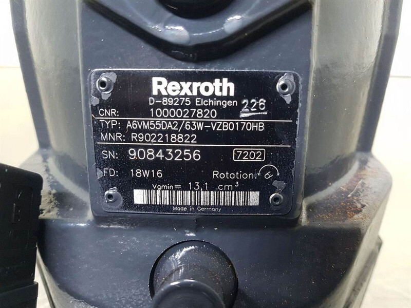 WACKER NEUSON 1000027820-Rexroth A6VM55-Drive motor/Fahrmotor - Hydraulics for Construction machinery: picture 5 WACKER NEUSON 1000027820-Rexroth A6VM55-Drive motor/Fahrmotor - Hydraulics for Construction machinery: picture 5