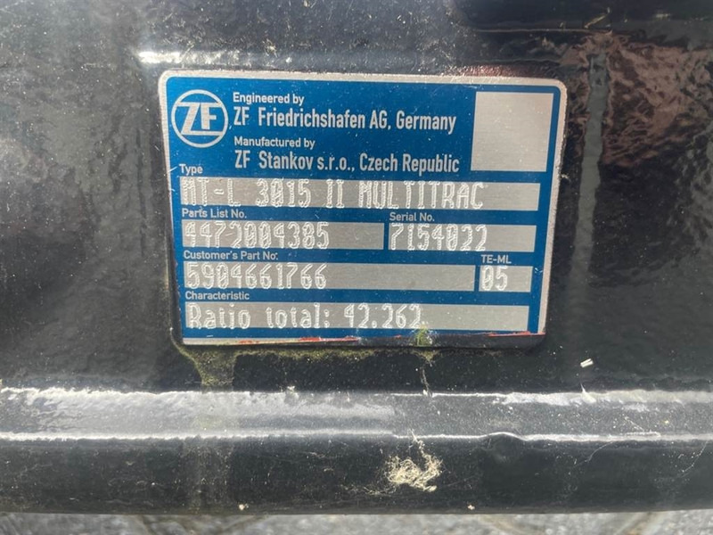 Yanmar V7-5904661766-ZF MT-L3015II-Axle/Achse/As - Axle and parts for Construction machinery: picture 5 Yanmar V7-5904661766-ZF MT-L3015II-Axle/Achse/As - Axle and parts for Construction machinery: picture 5