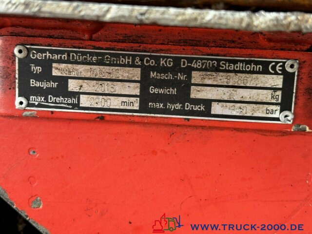 Dücker Unimog Dücker Mähkombi RSM Mäher Ausleger DUA800 - Boom mower: picture 3 Dücker Unimog Dücker Mähkombi RSM Mäher Ausleger DUA800 - Boom mower: picture 3