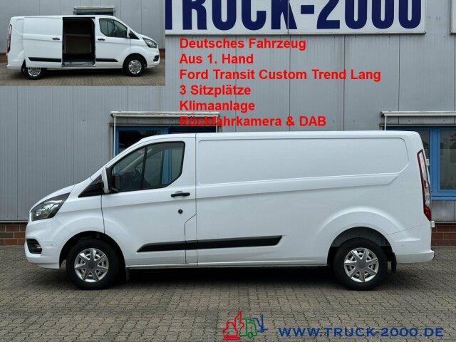Ford Transit Custom Lang Trend 3Sitzer + Klima + DAB - Small van: picture 1 Ford Transit Custom Lang Trend 3Sitzer + Klima + DAB - Small van: picture 1