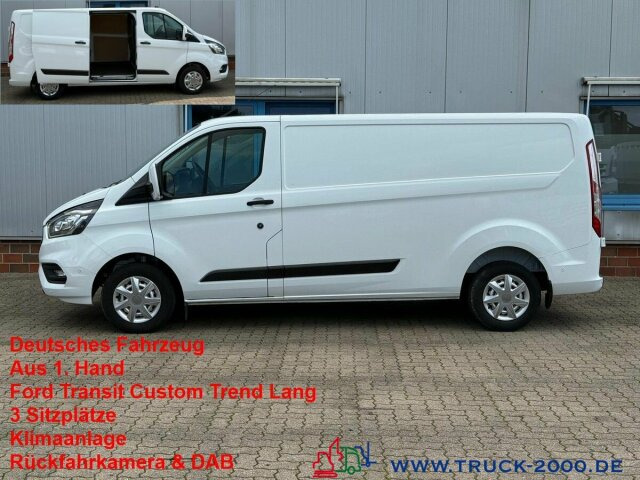 Ford Transit Custom Lang Trend 3Sitzer + Klima + DAB - Small van: picture 1 Ford Transit Custom Lang Trend 3Sitzer + Klima + DAB - Small van: picture 1