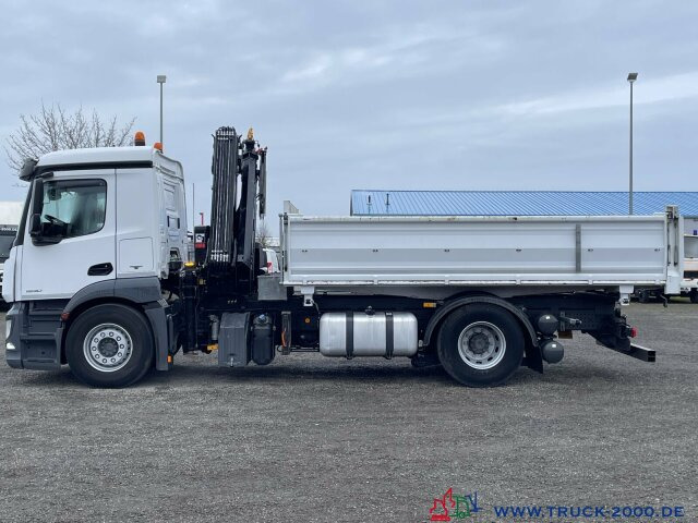 Tipper, Crane truck Mercedes-Benz Antos 1830 Hiab X-HIDUO138E2 Kran +FB 5+6 Kreis: picture 15