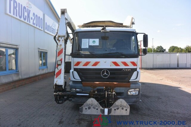 Garbage truck for transportation of garbage Mercedes-Benz Axor 2529 Faun Überkopf Frontlader 25 m³ 1.Hand: picture 10