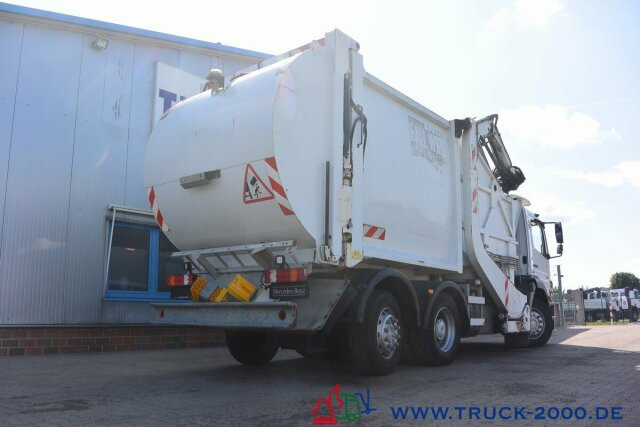 Garbage truck for transportation of garbage Mercedes-Benz Axor 2529 Faun Überkopf Frontlader 25 m³ 1.Hand: picture 15