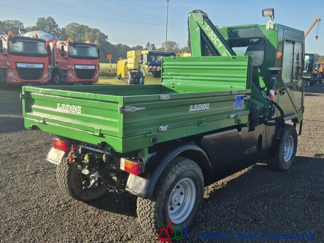 Tipper van Multicar Ladog 4x4 Kipper mit Fassi Kran 5+6 Steuerkreis: picture 9