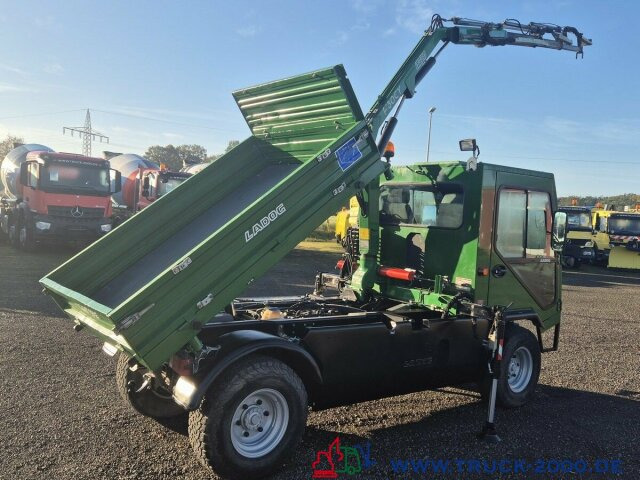 Tipper van Multicar Ladog 4x4 Kipper mit Fassi Kran 5+6 Steuerkreis: picture 7