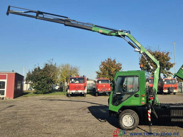 Tipper van Multicar Ladog 4x4 Kipper mit Fassi Kran 5+6 Steuerkreis: picture 8