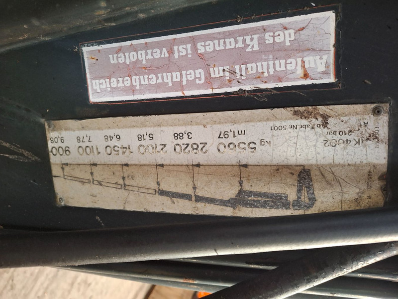 Atlas AK 4002 - Loader crane: picture 4 Atlas AK 4002 - Loader crane: picture 4