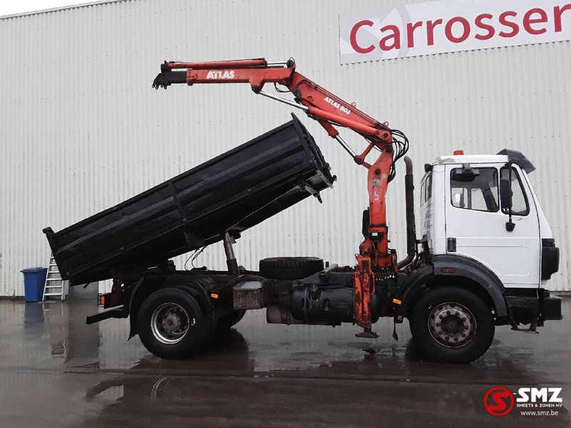 Mercedes-Benz SK 1824 lames grue - Tipper, Crane truck: picture 4 Mercedes-Benz SK 1824 lames grue - Tipper, Crane truck: picture 4