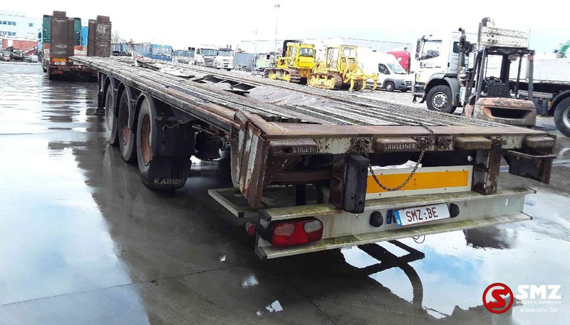 Dropside/ Flatbed semi-trailer Robuste Kaiser Oplegger tambours/drumbrake/: picture 6