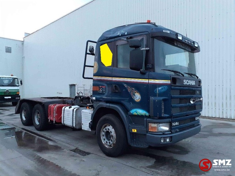 Scania 144 530 6x4 lames/meca - Dropside/ Flatbed truck: picture 1 Scania 144 530 6x4 lames/meca - Dropside/ Flatbed truck: picture 1