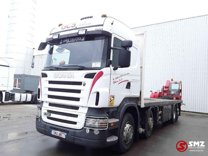 Scania R 420 8x2 +manitou TMT 25.20 - Dropside/ Flatbed truck: picture 3 Scania R 420 8x2 +manitou TMT 25.20 - Dropside/ Flatbed truck: picture 3