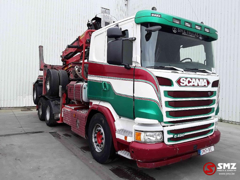 Scania G 490 +palfinger s 3000l82/faymonville - Tractor unit: picture 1 Scania G 490 +palfinger s 3000l82/faymonville - Tractor unit: picture 1