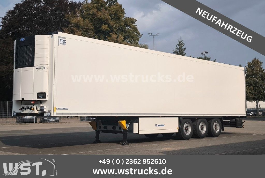Krone Kühlauflieger Carrier Vector 1550 Rohrbahn - Closed box semi-trailer: picture 1 Krone Kühlauflieger Carrier Vector 1550 Rohrbahn - Closed box semi-trailer: picture 1