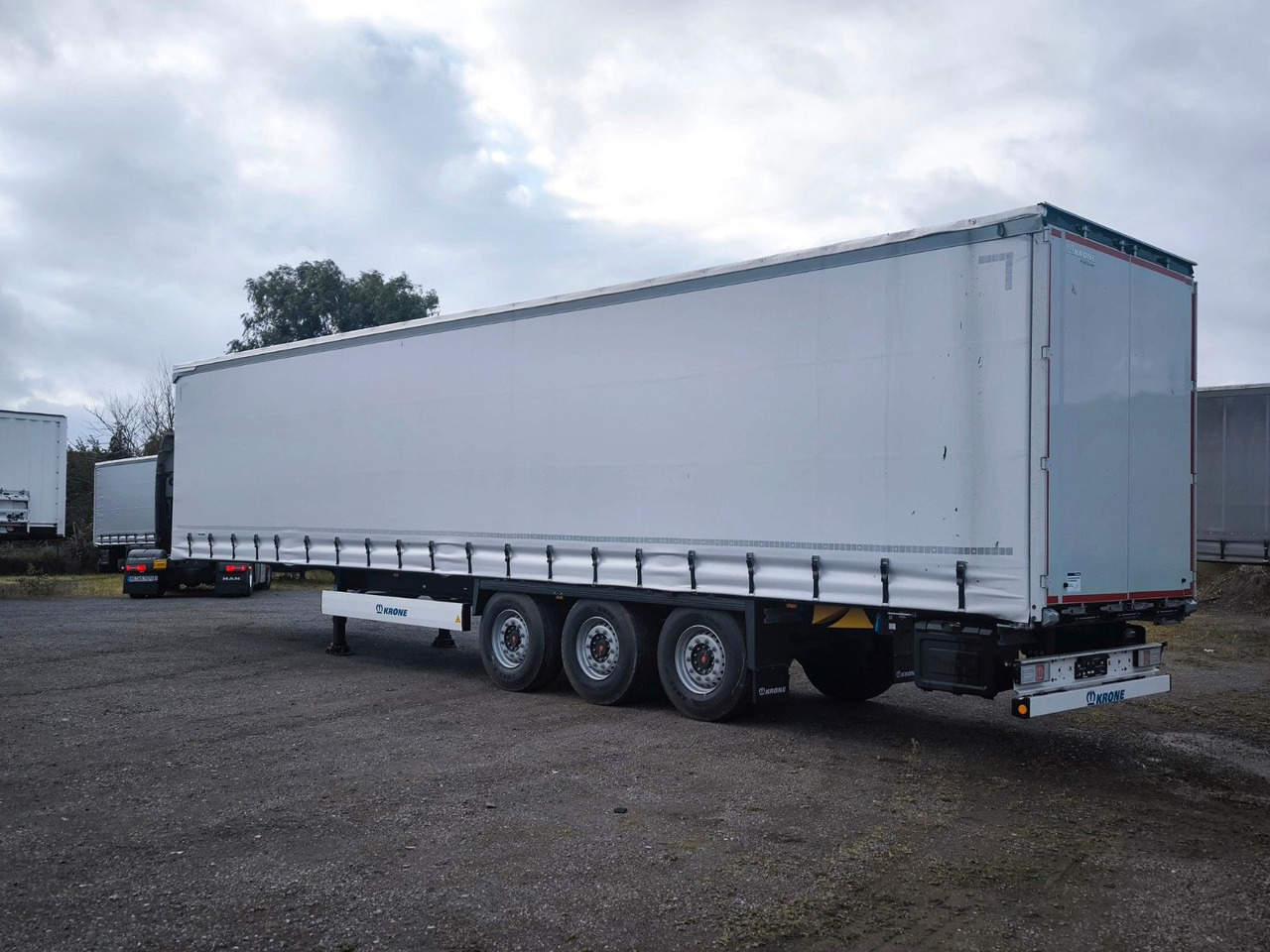 Krone Planauflieger SDP 27  Edscha - Curtainsider semi-trailer: picture 5 Krone Planauflieger SDP 27  Edscha - Curtainsider semi-trailer: picture 5
