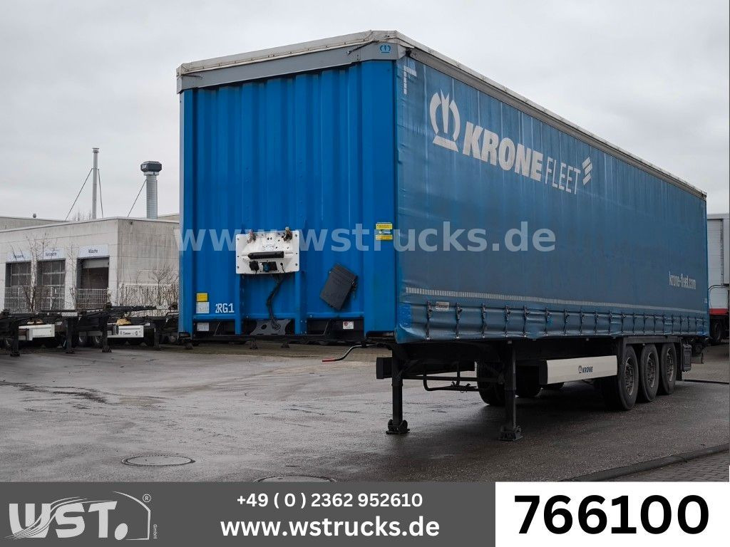 Krone SD 27 Planauflieger mit Edscha | ABS, EBS, XL - Curtainsider semi-trailer: picture 1 Krone SD 27 Planauflieger mit Edscha | ABS, EBS, XL - Curtainsider semi-trailer: picture 1