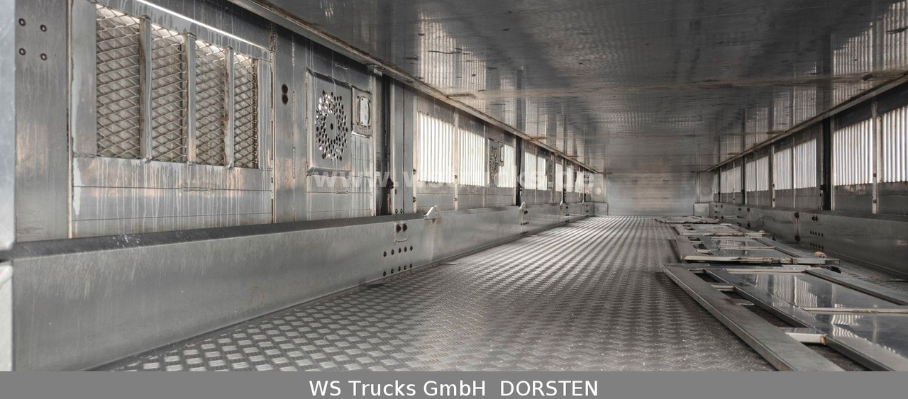 Livestock semi-trailer Menke-Janzen 3 Stock , Lenkachse , Hubdach: picture 34