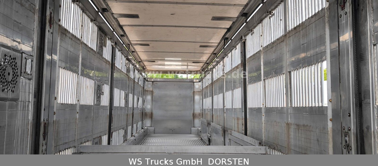 Livestock semi-trailer Menke-Janzen 3 Stock , Lenkachse , Hubdach: picture 18