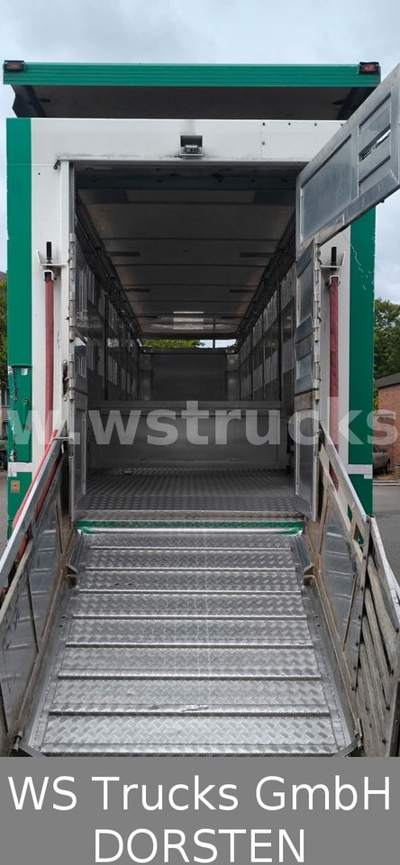 Livestock semi-trailer Menke-Janzen 3 Stock , Lenkachse , Hubdach: picture 17