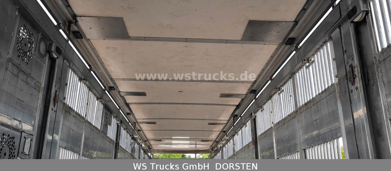 Livestock semi-trailer Menke-Janzen 3 Stock , Lenkachse , Hubdach: picture 19