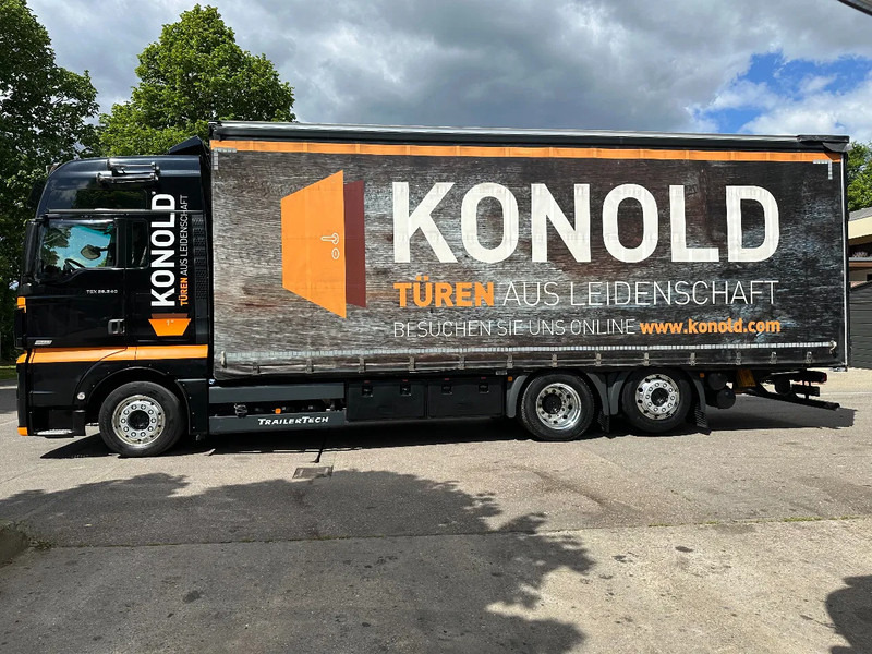 MAN TGX 26.540 FNLL Pritsche / Plane Festaufbau Jumbo MEGA - Curtainsider truck: picture 2 MAN TGX 26.540 FNLL Pritsche / Plane Festaufbau Jumbo MEGA - Curtainsider truck: picture 2